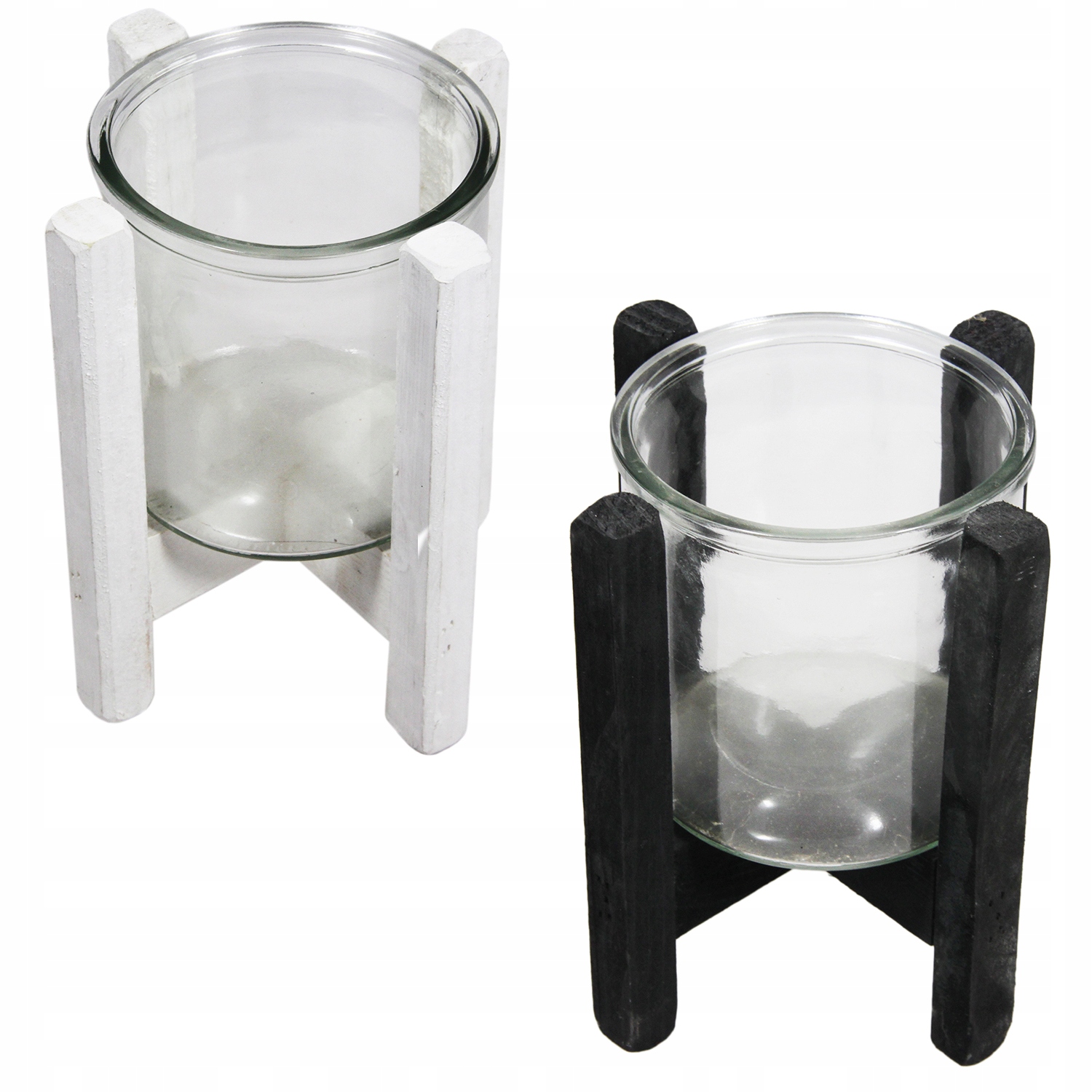 

świecznik tealight świeczka Biały 2 sztuki