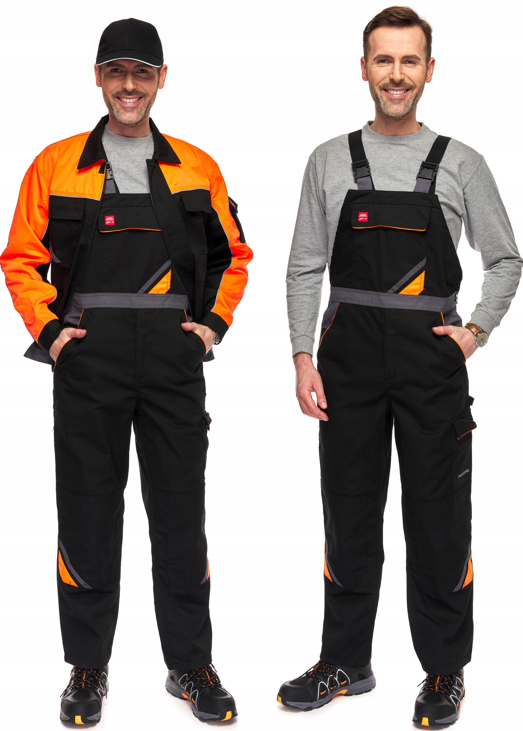 Черная и прочная защитная рабочая одежда 56