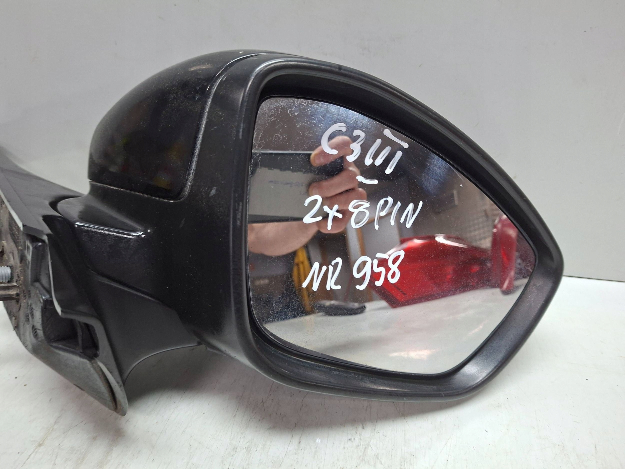mirror exterior right 10 PIN CITROEN C3 III 2016