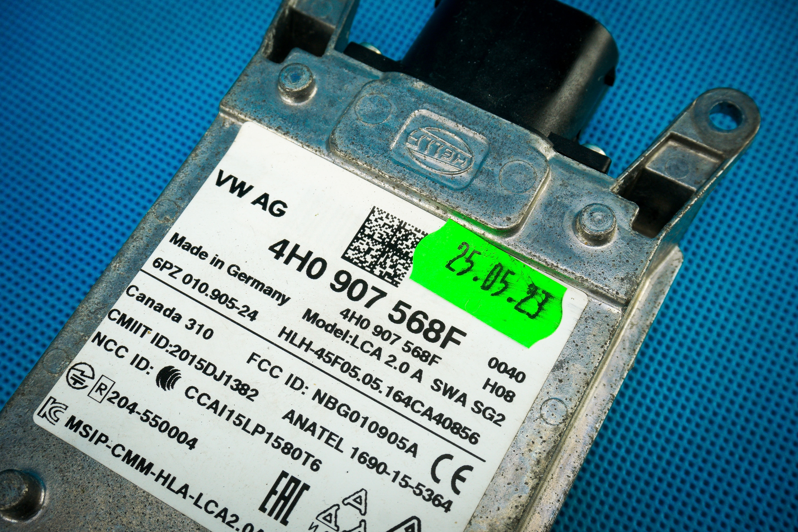control unit side assist SLAVE Audi A8 S8 4H Lift 4H0907568F
