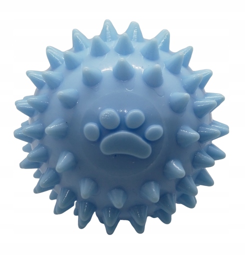 

gumowa piłka z kolcami - wielkość 6 cm