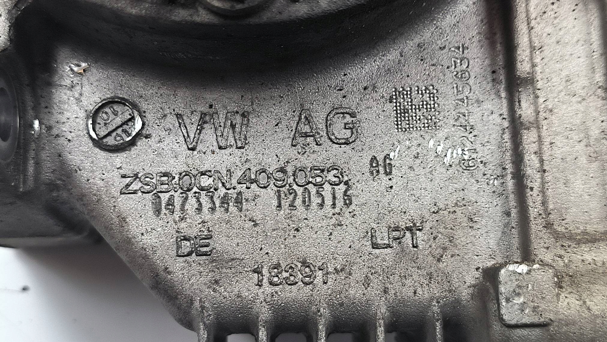 differential front 0CN409053AG 2.0 TDI VOLKSWAGEN PASSAT B8
