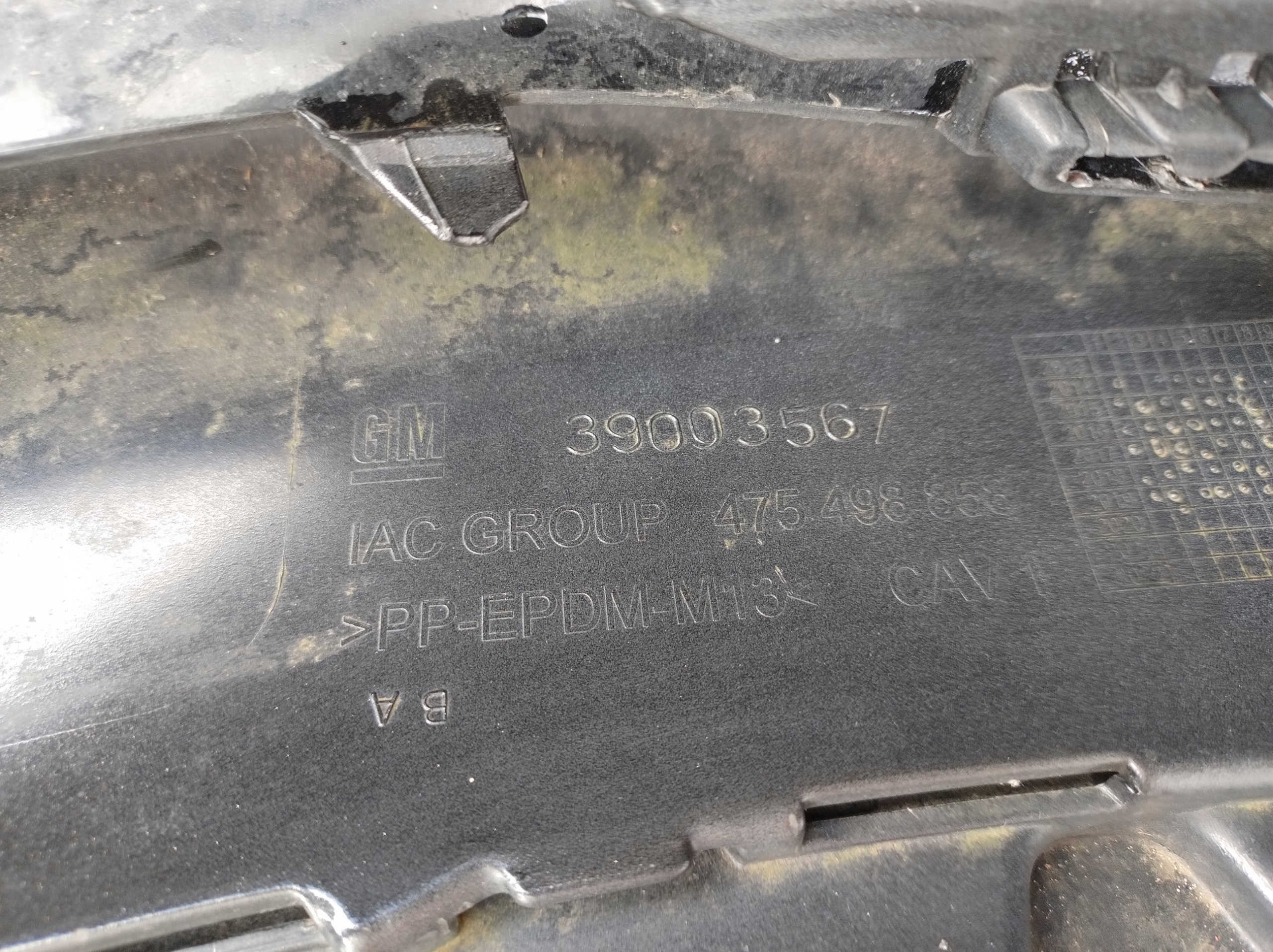 OPEL CORSA E bumper front 39003567 XB5