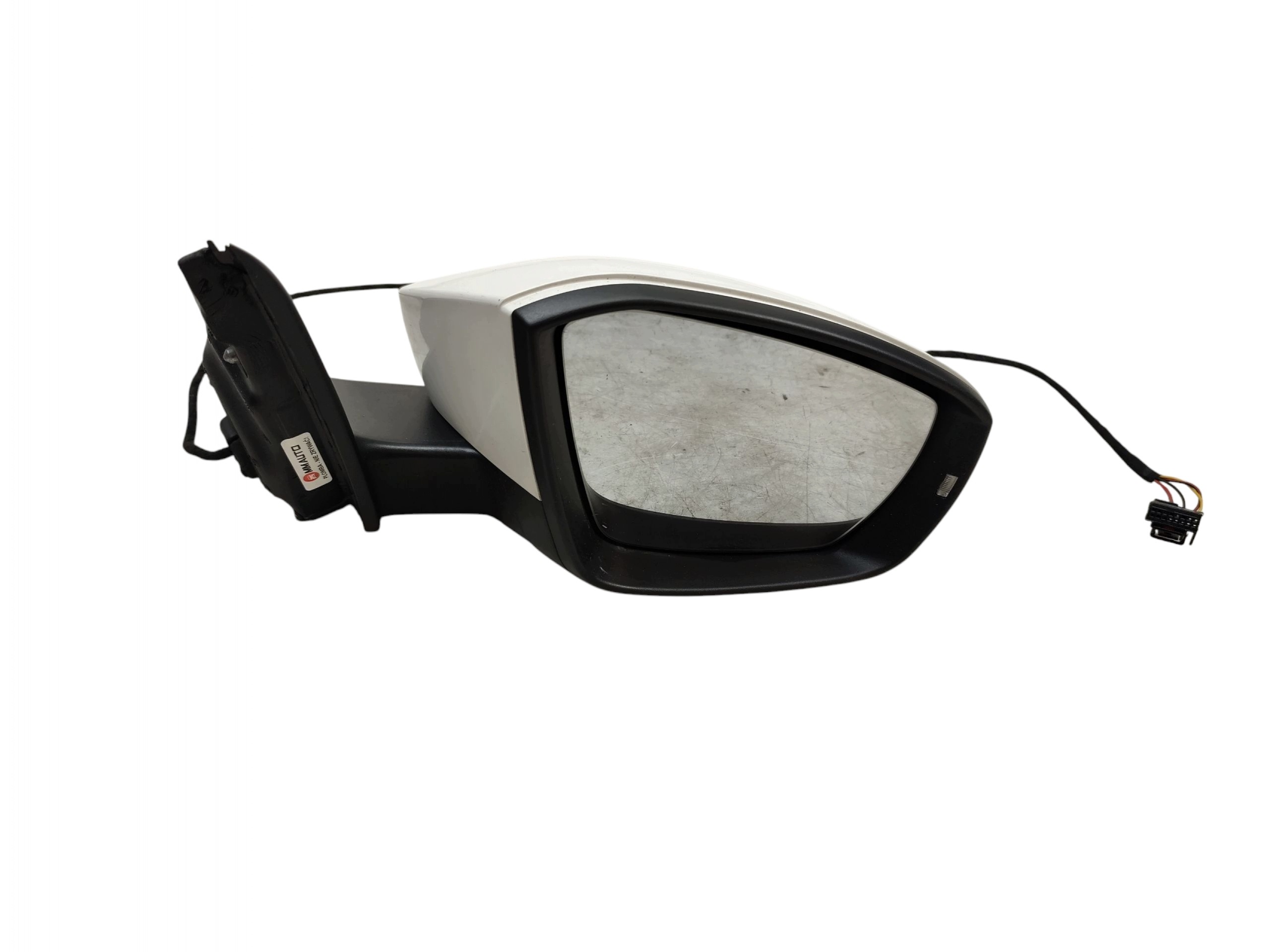mirror right SKODA OCTAVIA III (2012-2016) 6 PIN EUROPA code LAKIERU LF9E