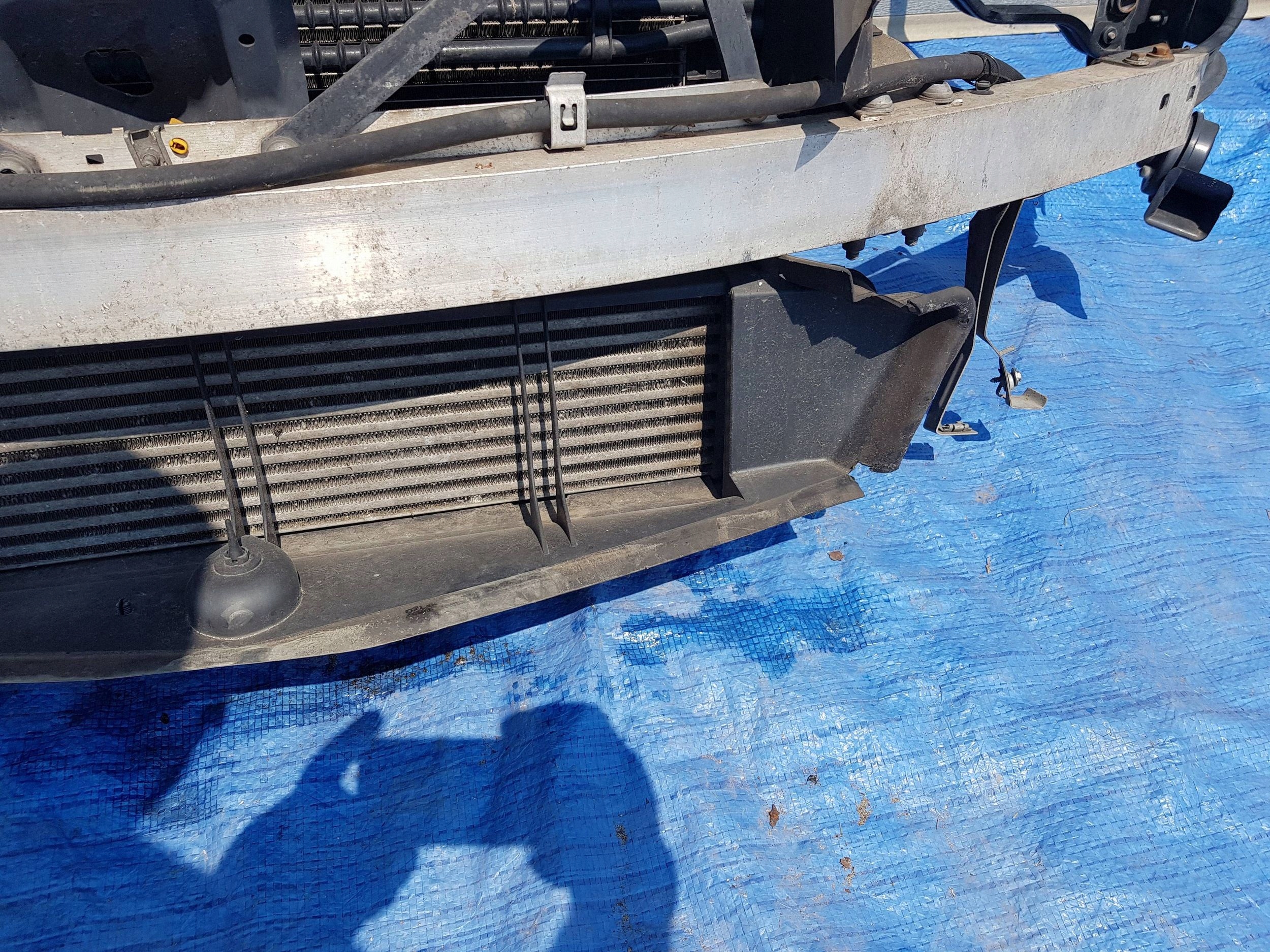 support panel for radiators radiator MERCEDES W207 2.2 CDI A207 CABRIO AUTOMAT