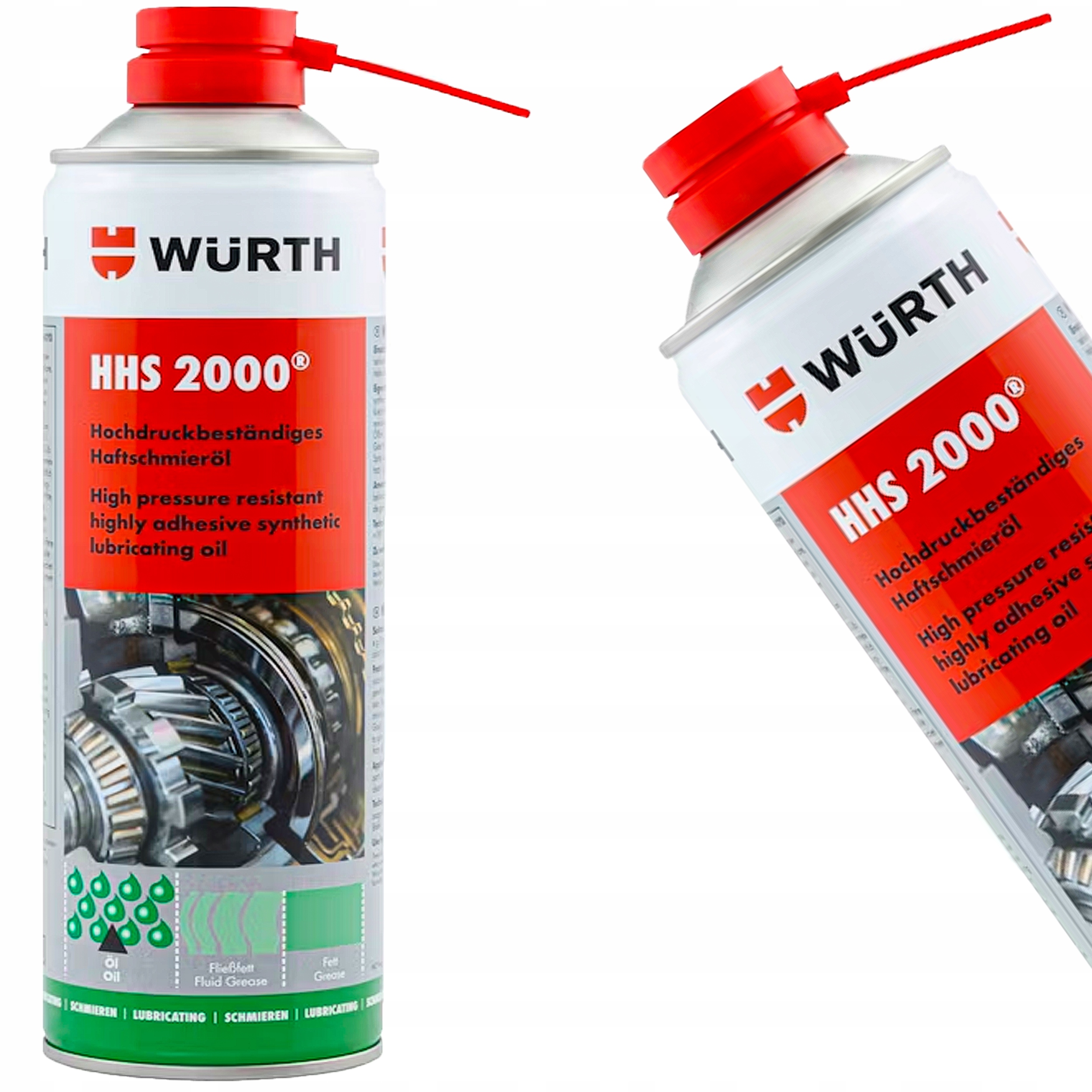 Smar Środek Smarny O Wysokiej Przyczepności Hhs 2000 500ml Wurth