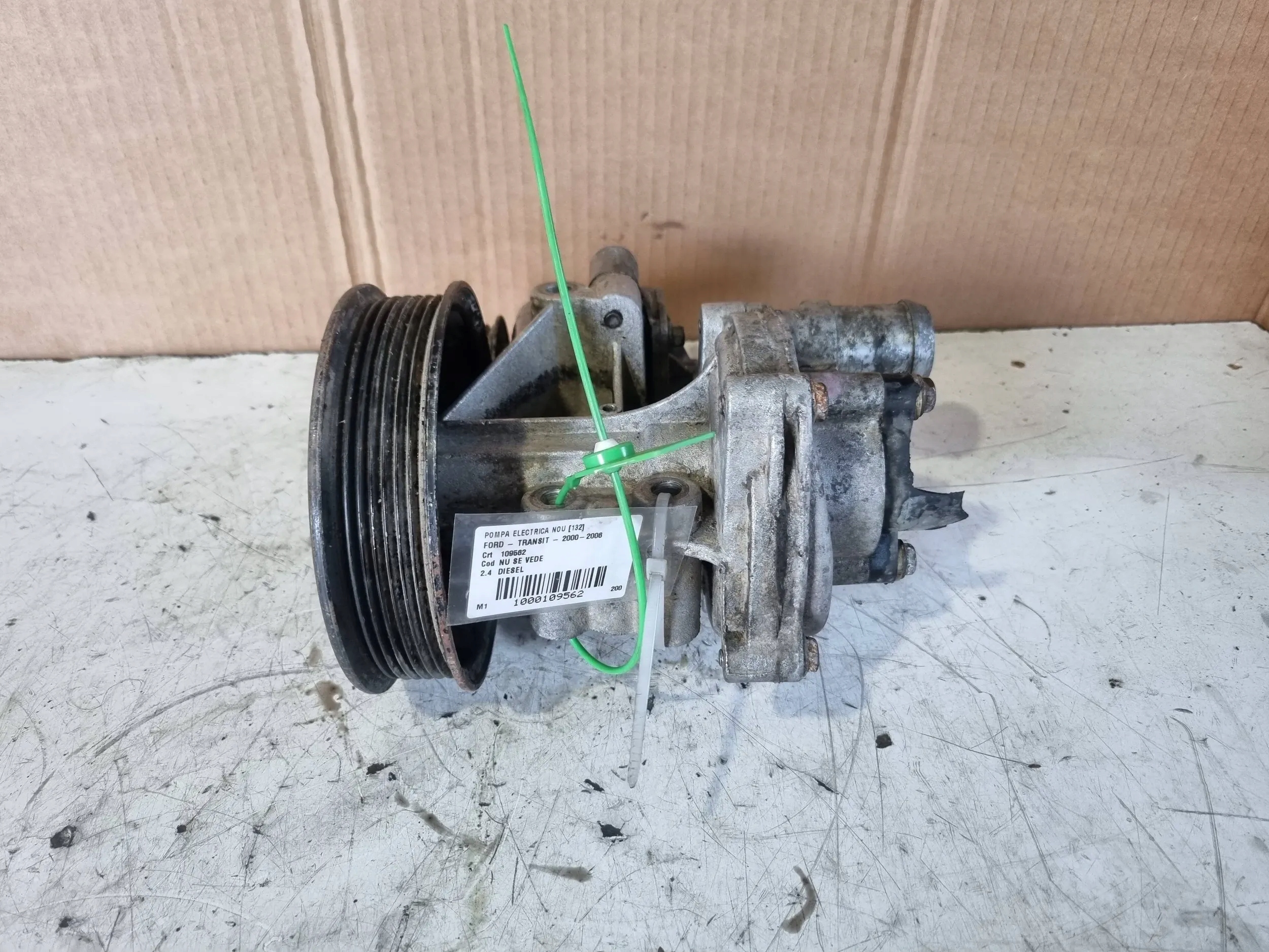 water pump pump VACUM 652-UK1 FORD TRANSIT MK6 MK7 2.4D