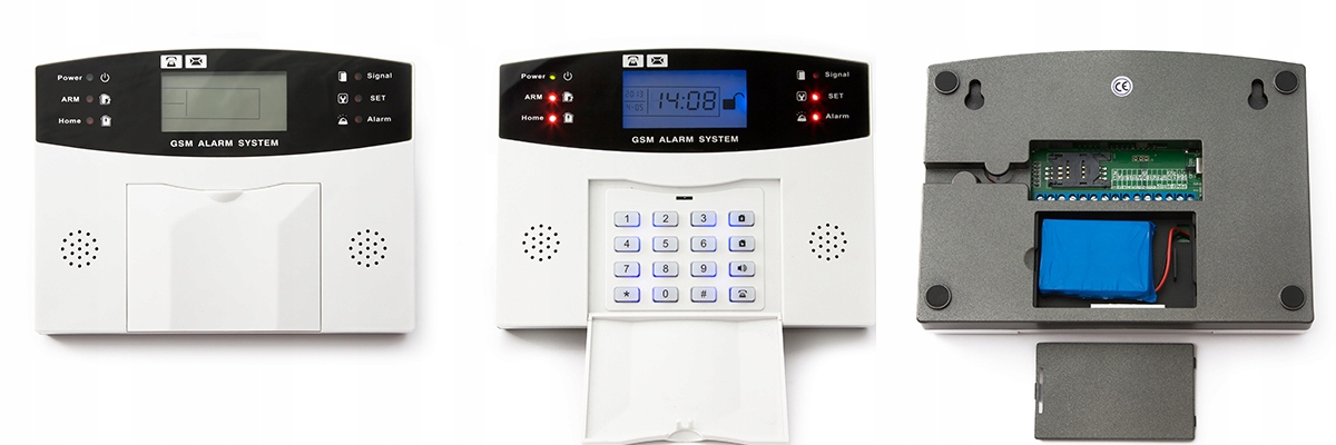 BEZPRZEWODOWY ALARM LCD GSM APP SYRENY POLSKI EAN (GTIN) 5907222214107