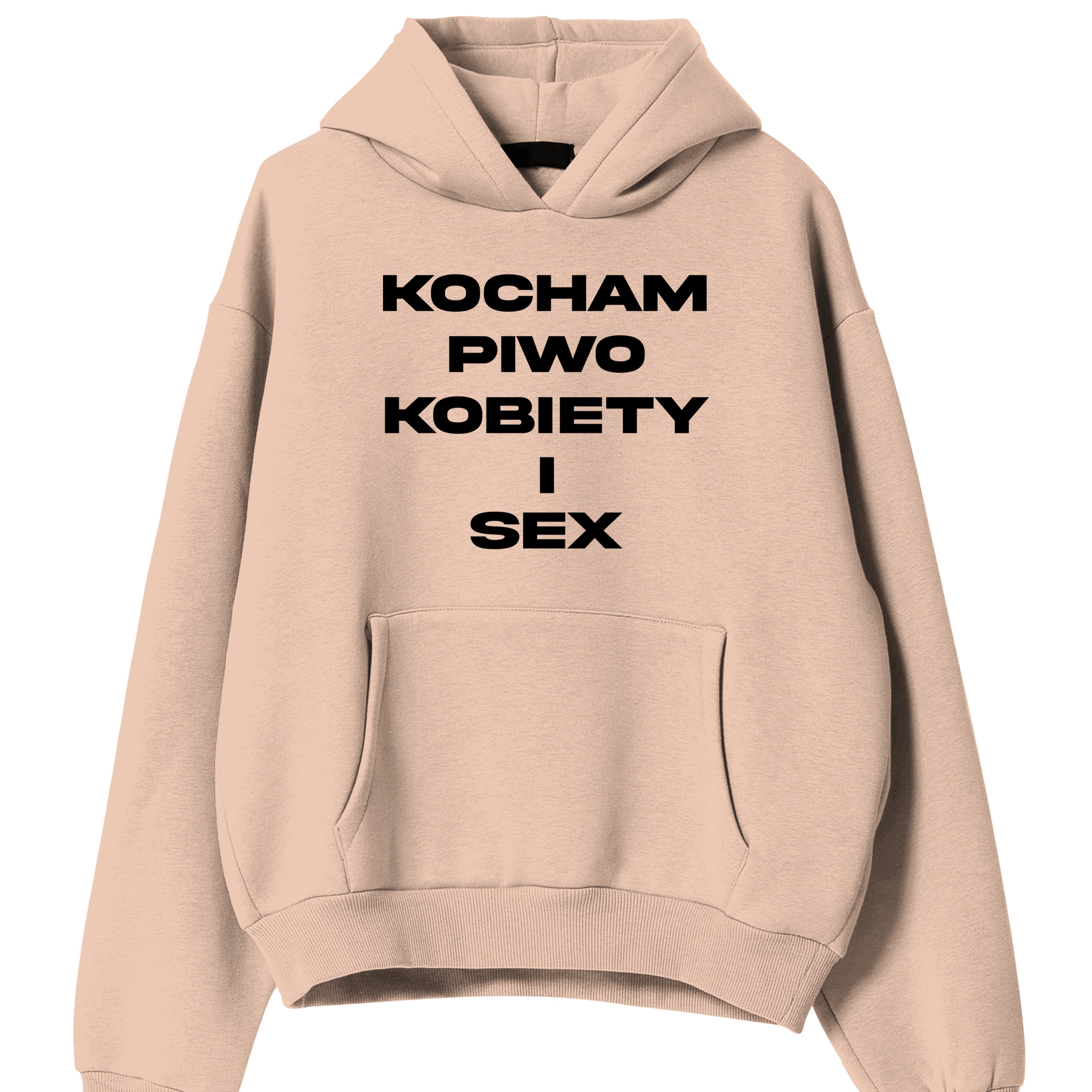 Mikina Broskev Dárek pro pivaře Miluji Pivo Ženy A Sex M