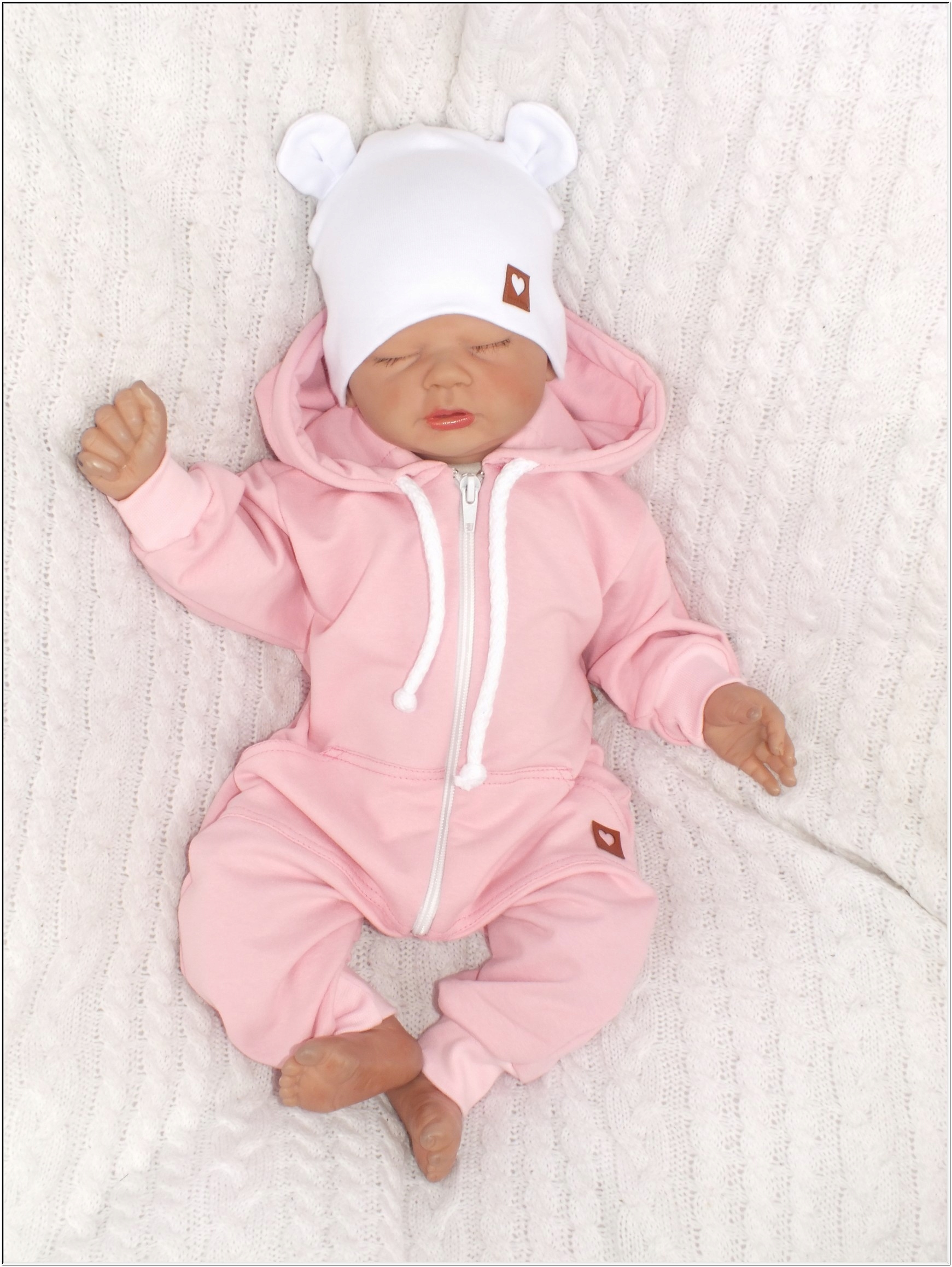 Wygodny bawełniany Kombinezon z kapturem pajac 74 Płeć chłopcy dziewczynki