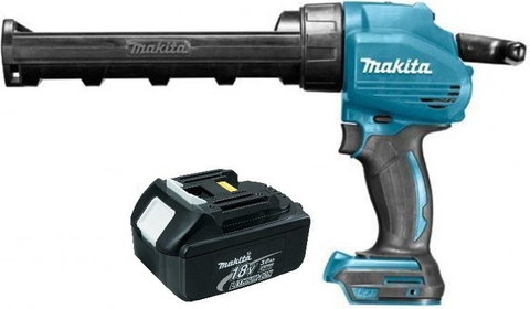 akumulátorový vytlačovač silikonu, 18V, 1x3,0Ah, Makita, [DCG180RFX]