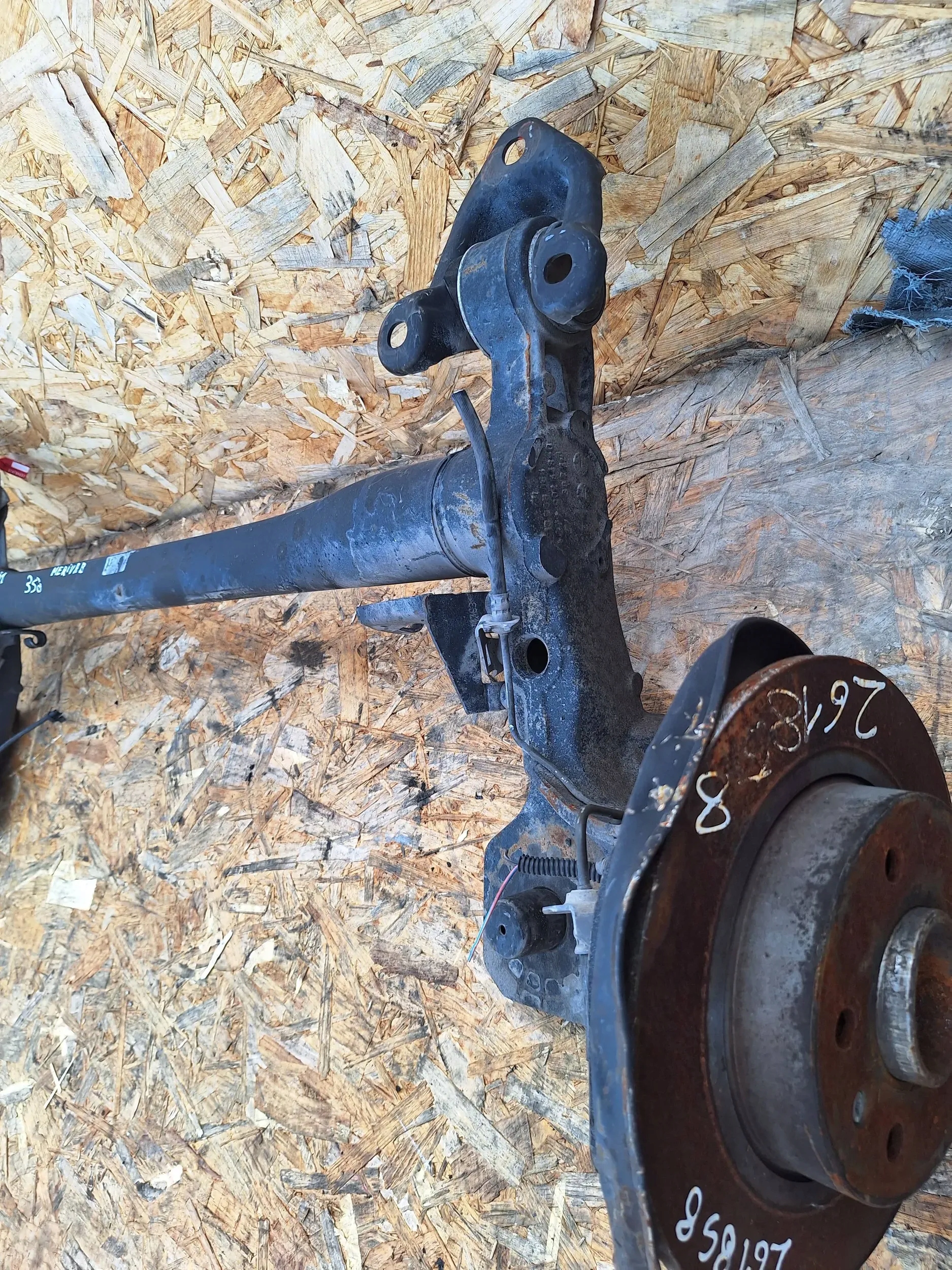 axis springing rear part Opel Meriva B 10-17