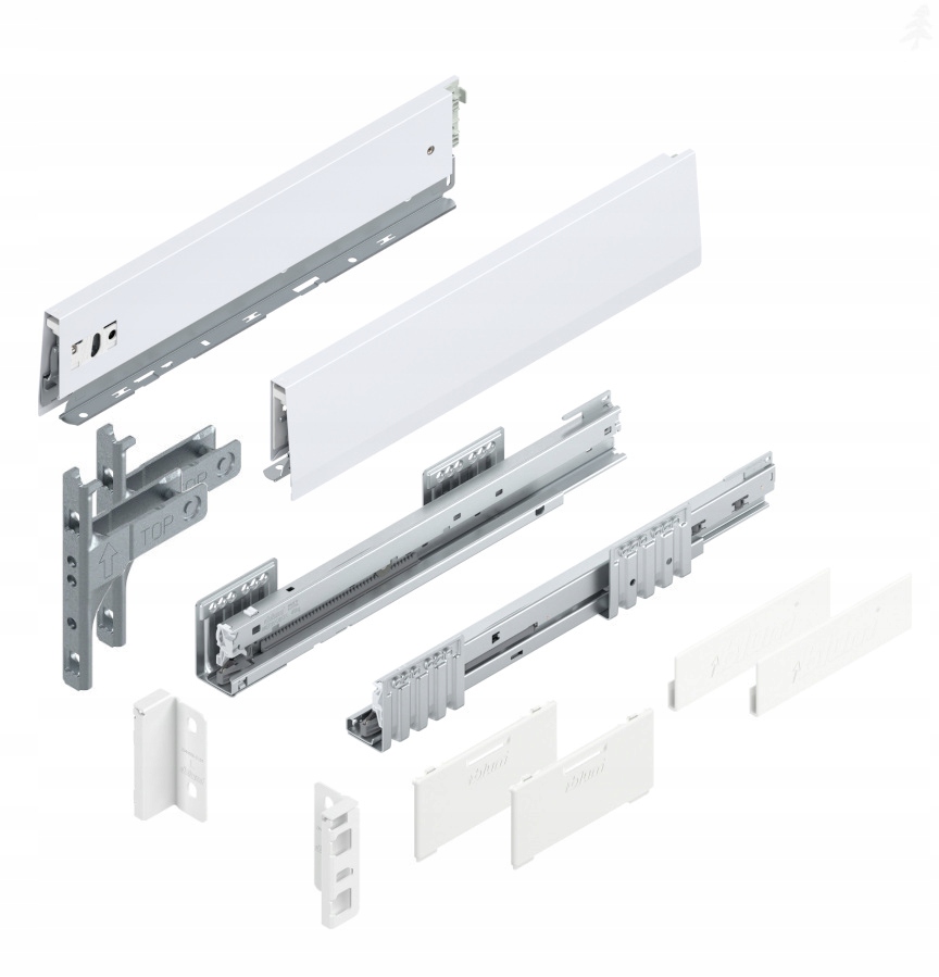 BLUM Merivobox standard 500mm wys M biała 40kg