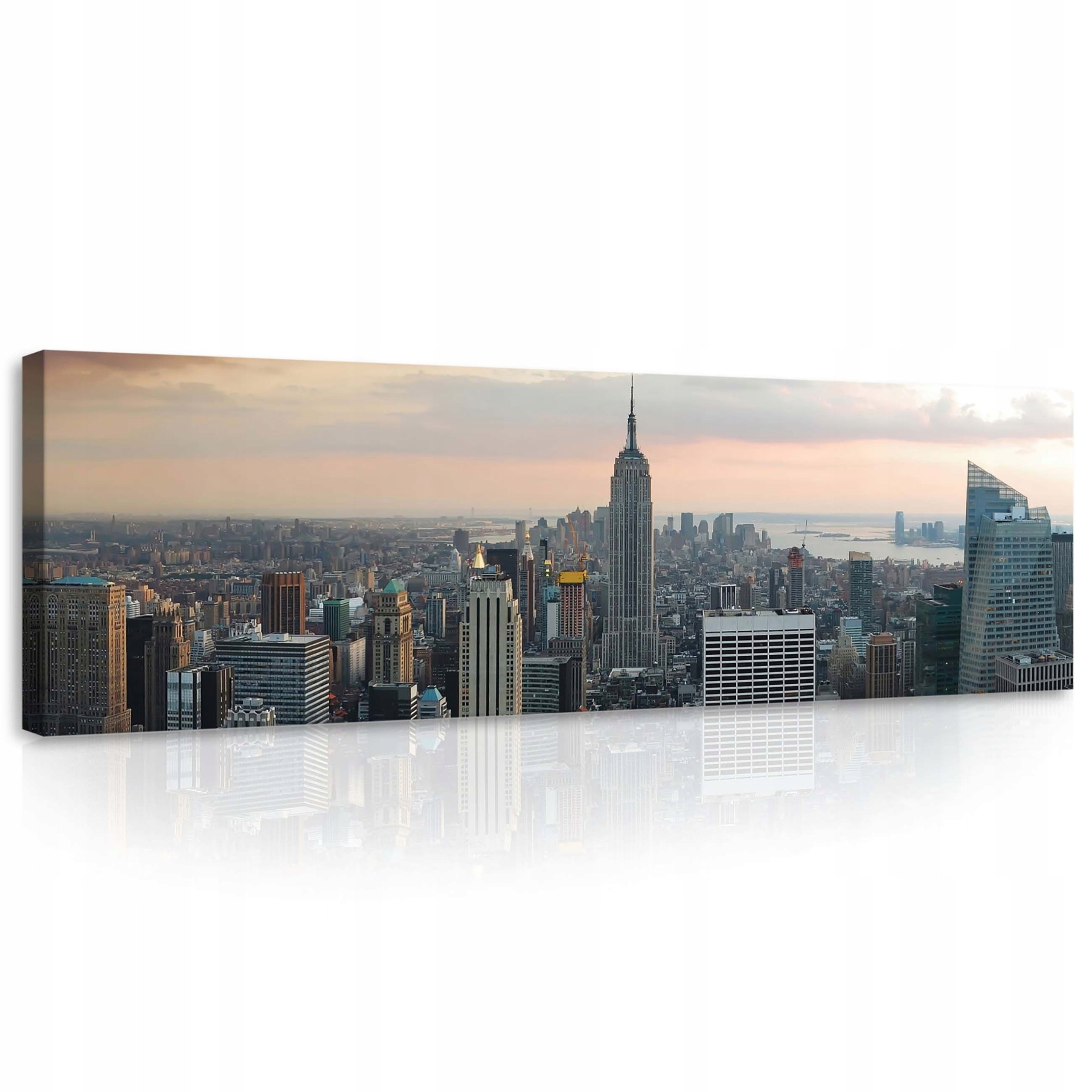 Obraz 145x45 Večerní městská krajina Skandinávský klid k modernímu