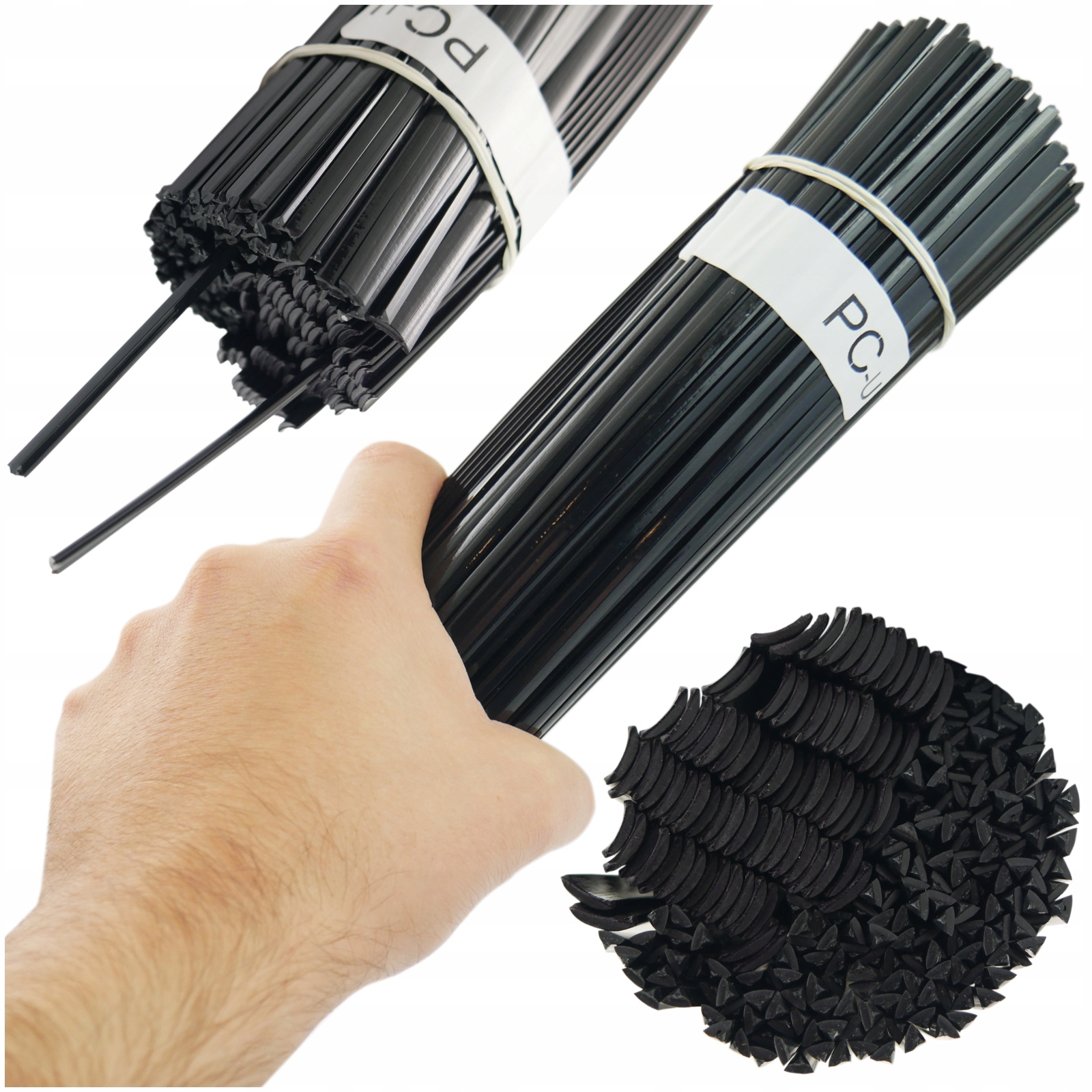 Pojivo Pc+u Pc/u Pásky Trojúhelníky 1kg svařování plastů