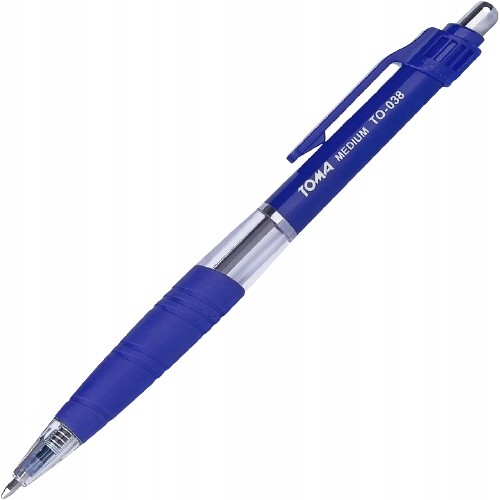 

Długopis automatyczny Toma Niebieski 0,1 mm TO-038