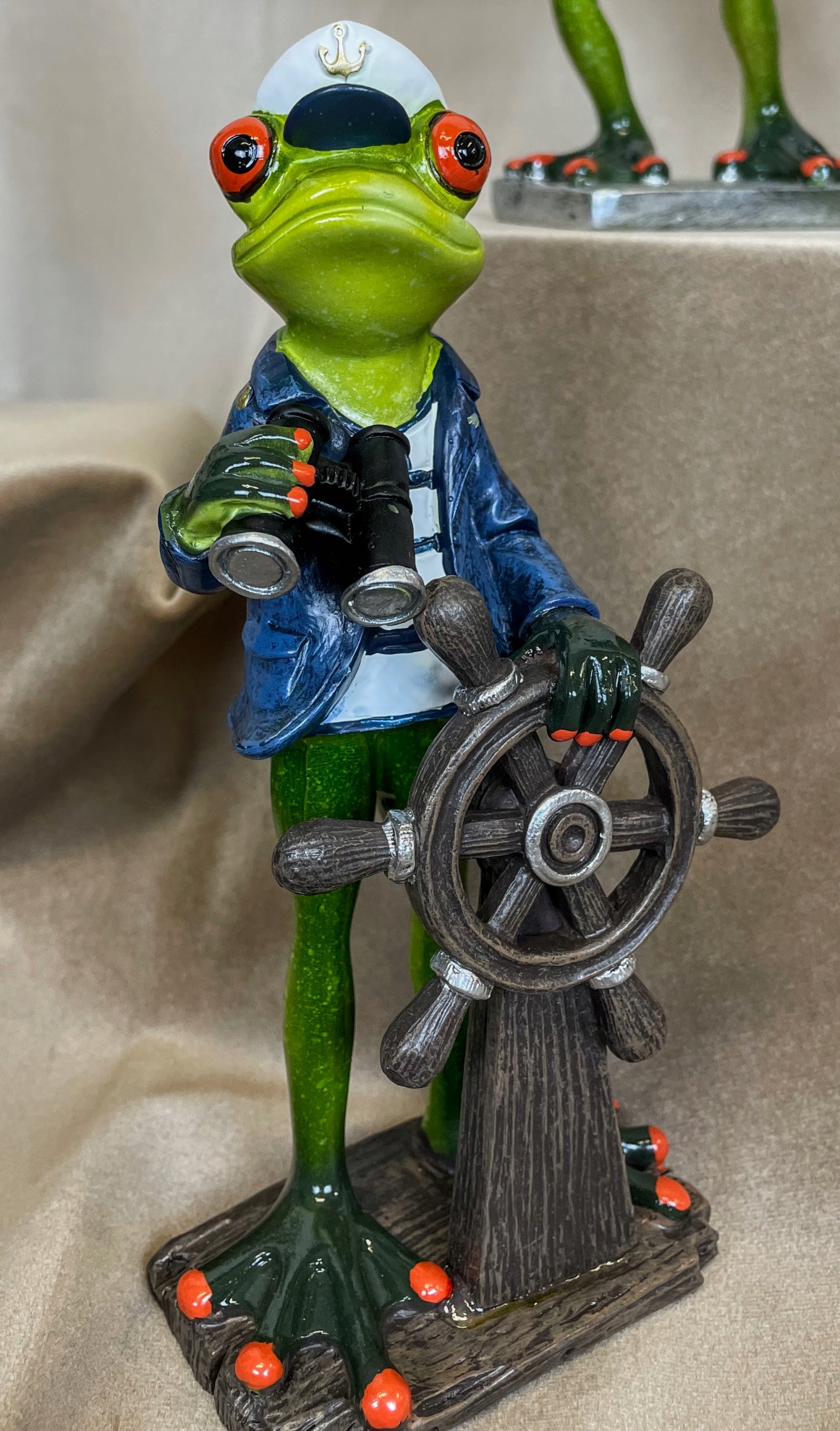 FIGURKA ŻABA ŻEGLARZ STERNIK Producent Art-Pol