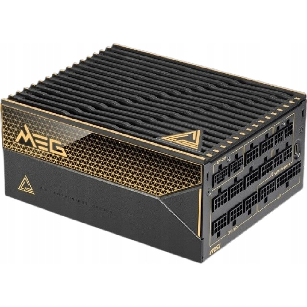Napájací zdroj Msi Meg Ai1600T 1600W PCIE5 80 Titanium