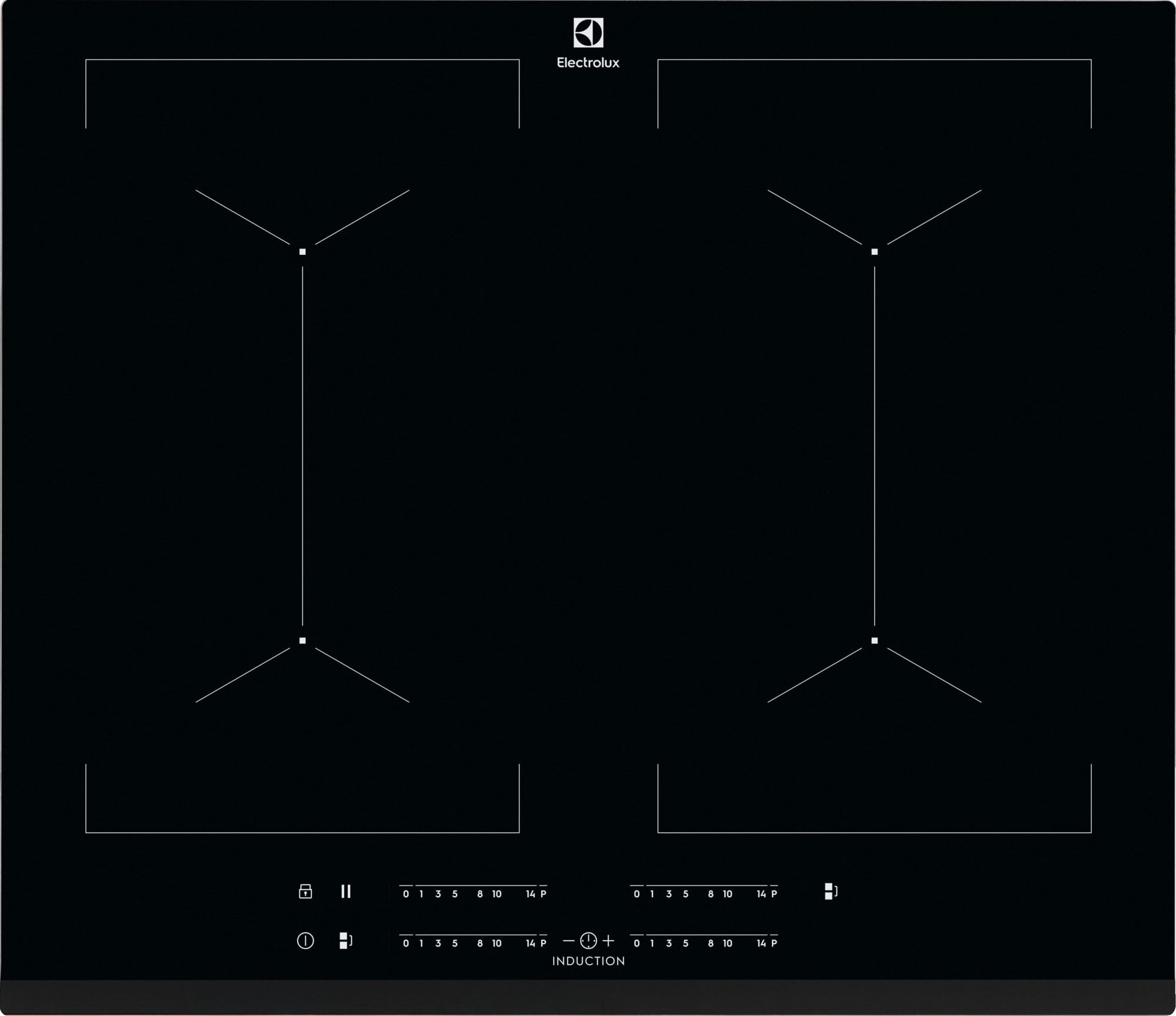 Płyta indukcyjna Electrolux CIV644 MultipleBridge 600 Slim-fit 60 cm Szkło