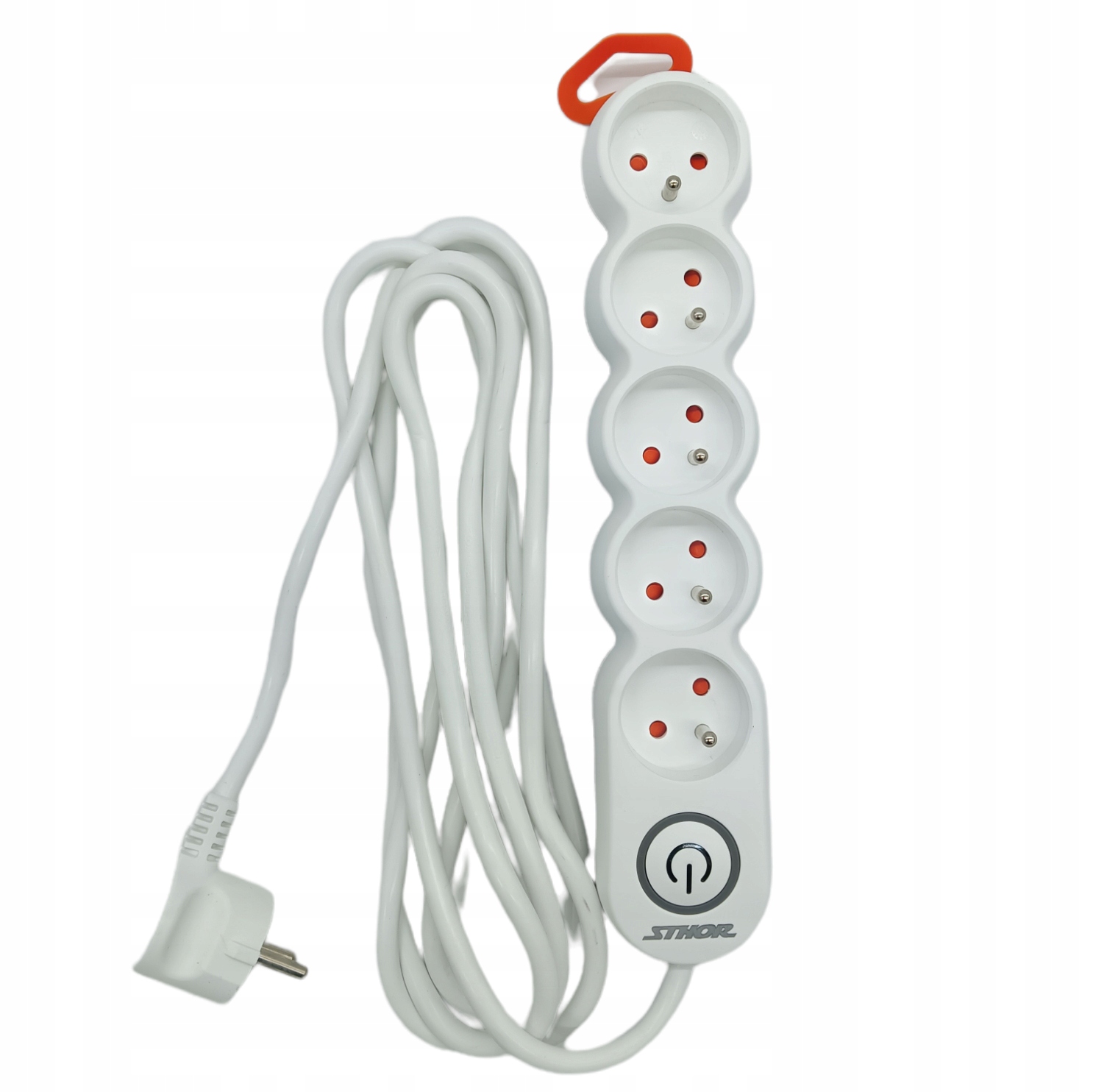 PRZEDŁUŻACZ LISTWA ZASILAJĄCA 5 GNIAZD 1,5M STHOR