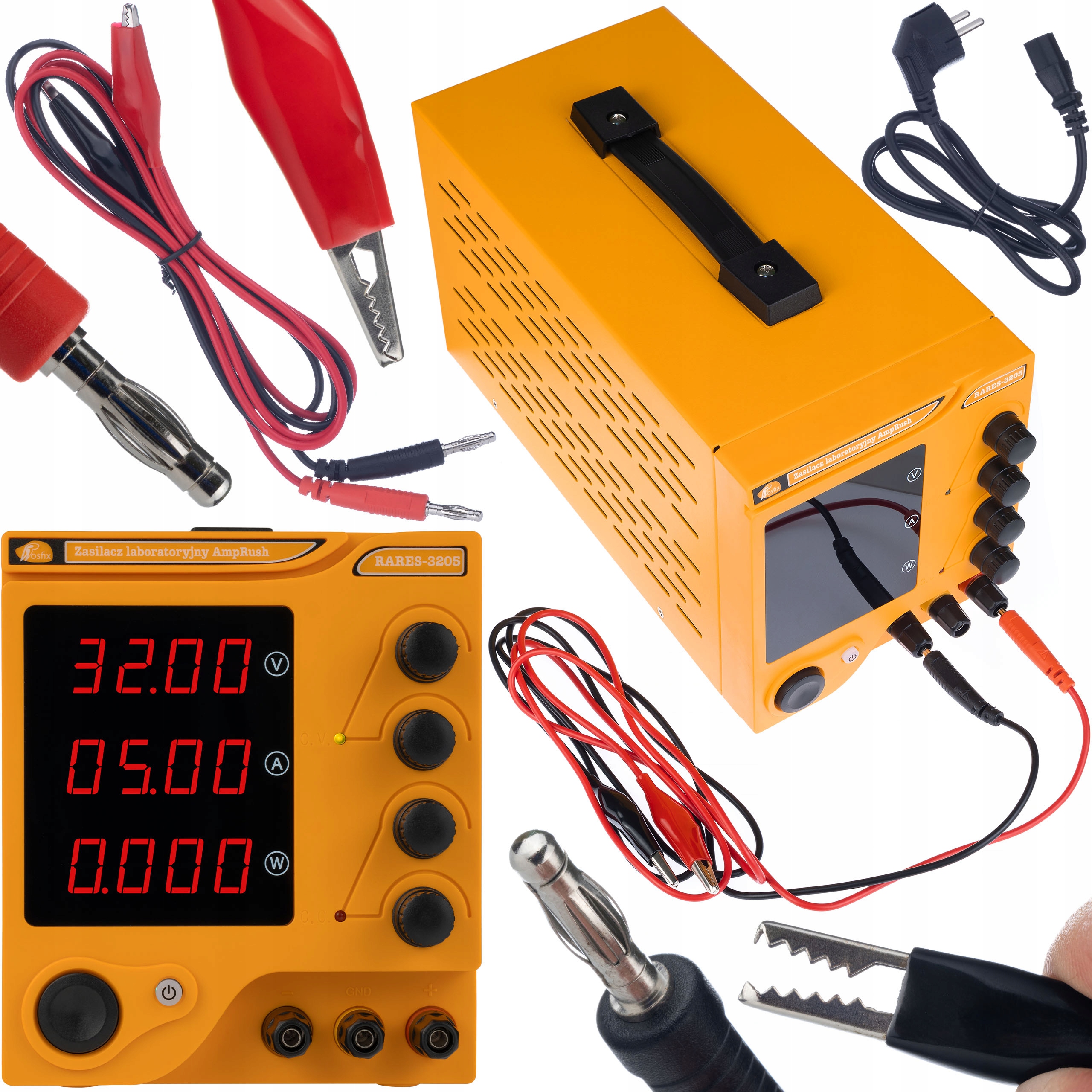 Prec. Regulovatelný Servisní Laboratorní Napájecí Zdroj Rosfix AmpRush 32V 5A