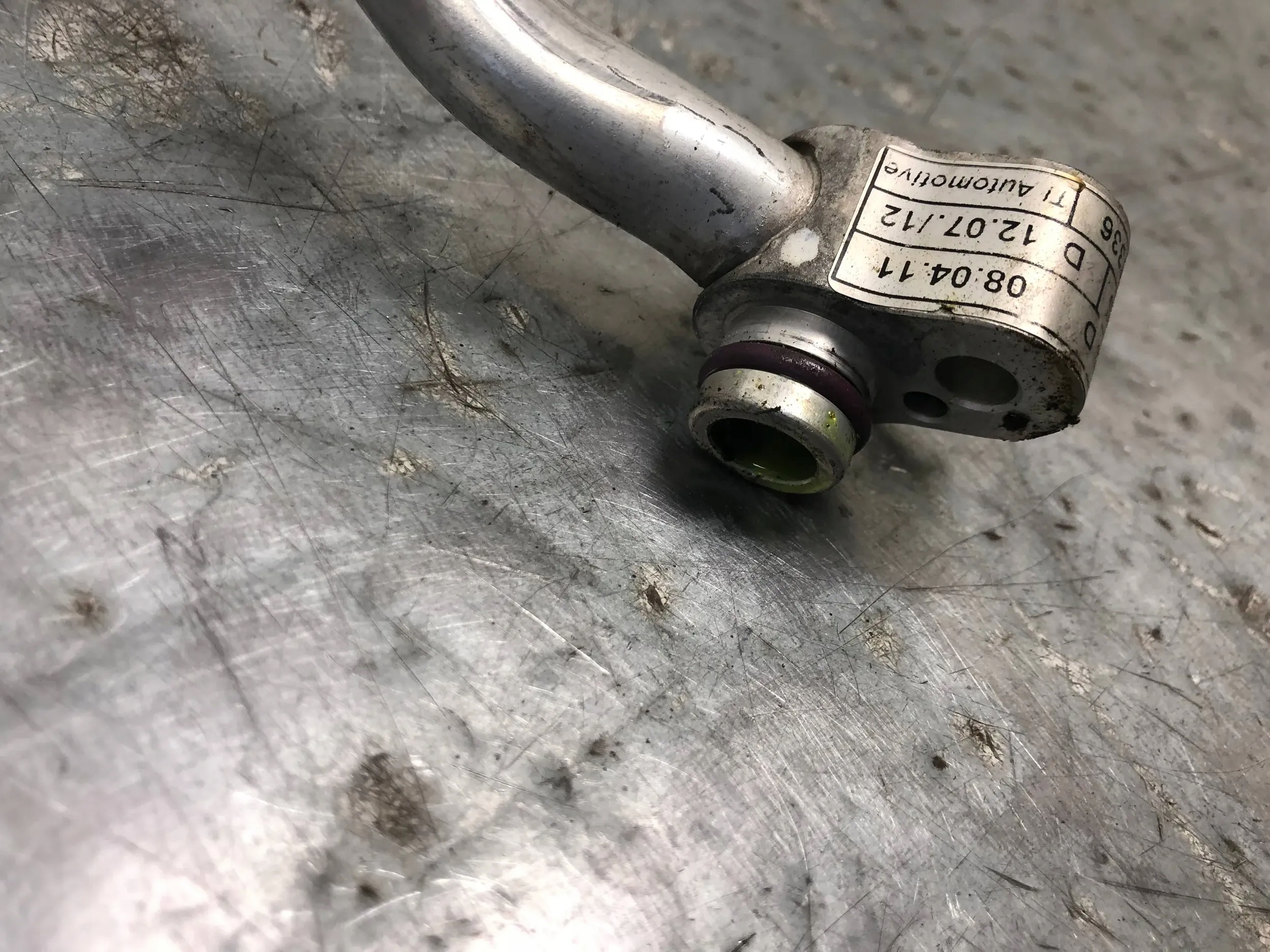 vedení klimatizaci AUDI Q3 8U 8U0820743D