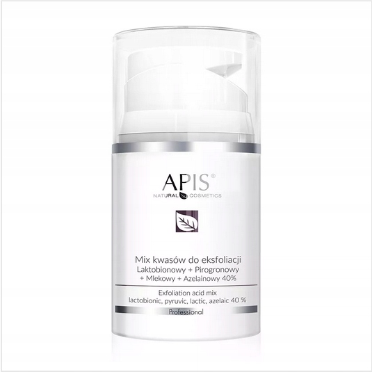 MIX KWASOWY DO EKSFOLIACJI Z KWASEM AZELAINOWYM Marka Apis