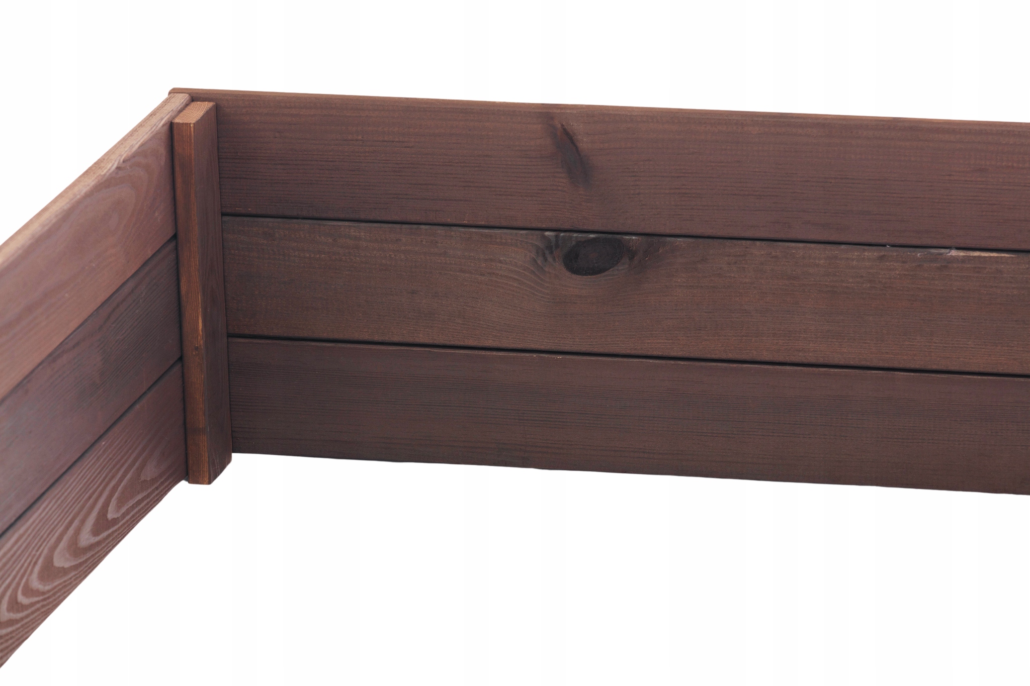 Podwyższana Grządka IMPREGNOWANA Skrzynia 240x80cm Inspekt Rabata+ Poradnik Długość 240 cm