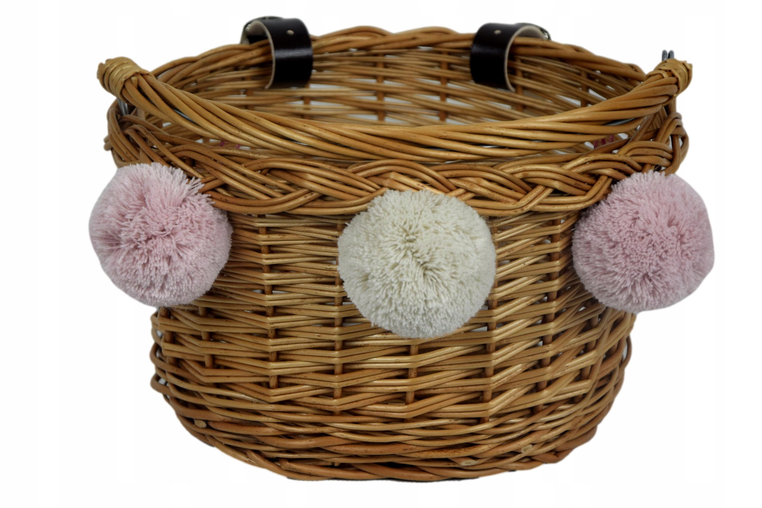 Kosz Koszyk wiklinowy na Rower biegowy dla dziecka