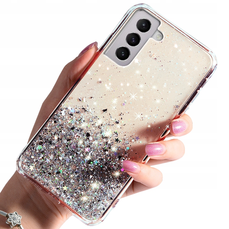 

Etui do Samsung Galaxy S21 Case Brokat Szkło 9H