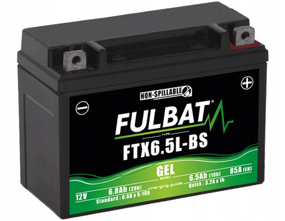 Akumulator Fulbat Gel FTX6.5L-BS YTX6.5L-BS