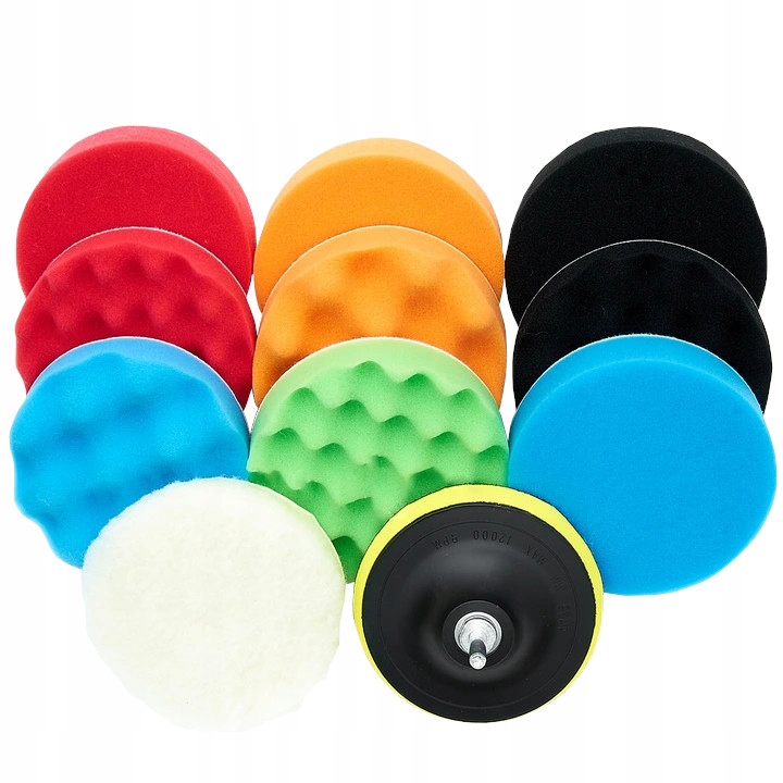 ZESTAW PASTA K2 ALUCHROM 100G + GĄBKI PADY POLERSKIE 125MM DO POLEROWANIA Numer katalogowy producenta K003+MD0007A