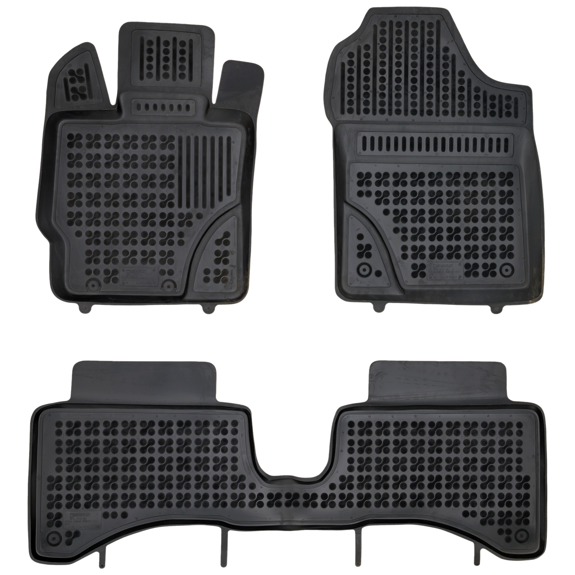 Gumové koberce Toyota Yaris III 2012-2014 Hybrid