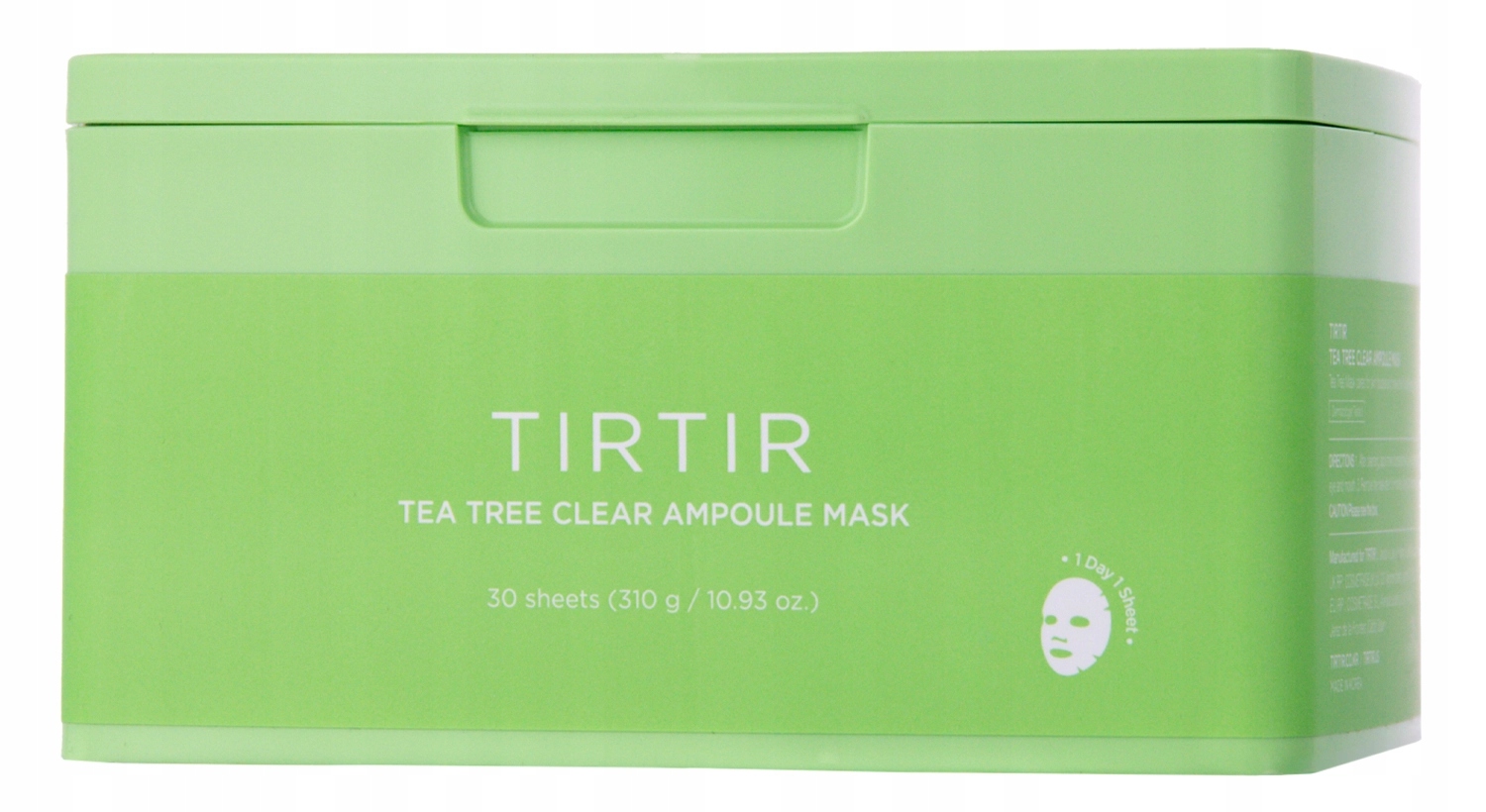 Tea Tree Clear Ampoule Zestaw kojących maseczek do twarzy