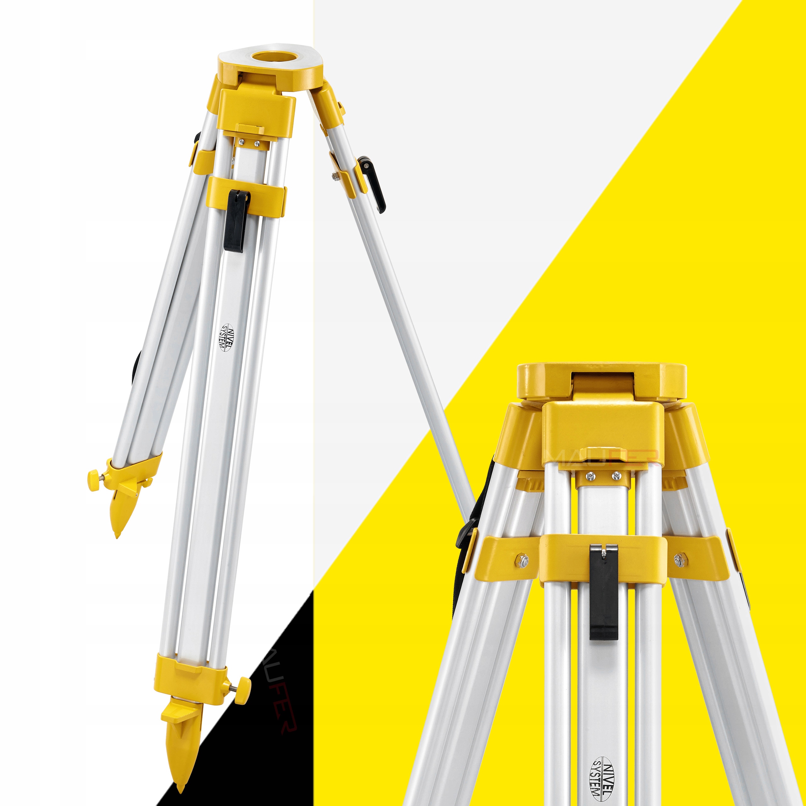 STATYW DO NIWELATORA TRÓJNÓG ALUMINIOWY NIVEL SYSTEM SJJ1 Marka Nivel System