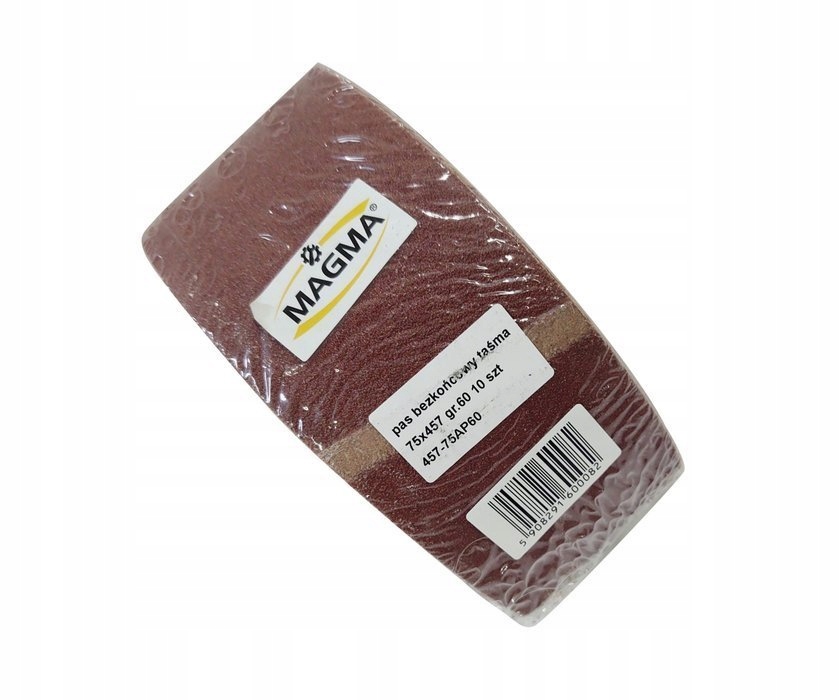 Taśma szlifierka pasy bezkońcowe 75X457 granulacja 60 10 szt