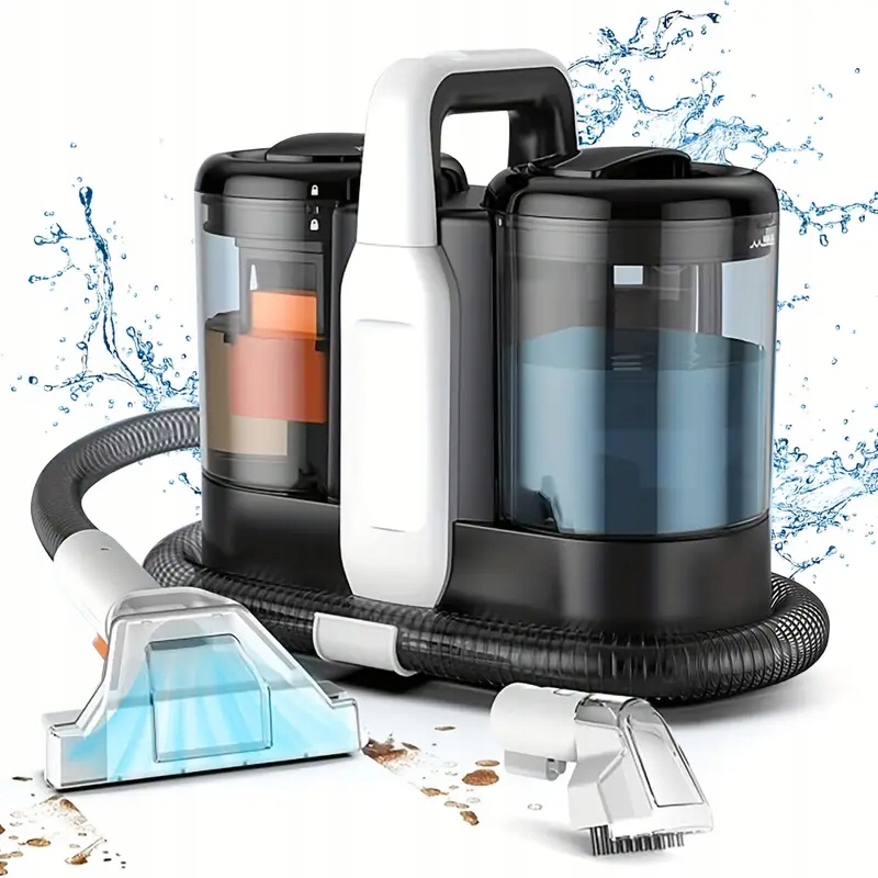 Výkonný Vysavač Na Čalounění Koberců 600W 15KPA Sací Výkon