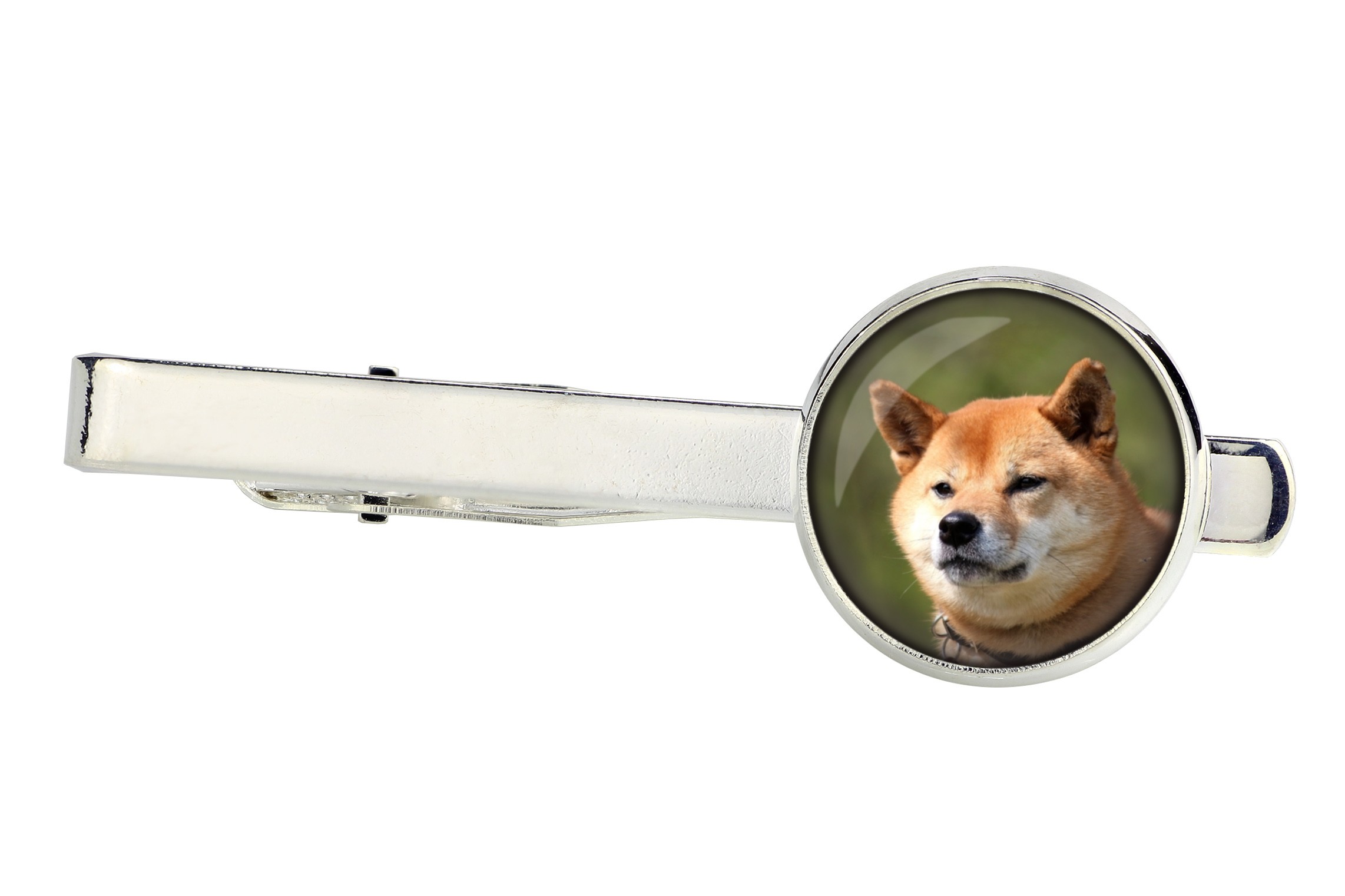 

Shiba Inu Spinka do krawata z Twoim zdjęciem foto