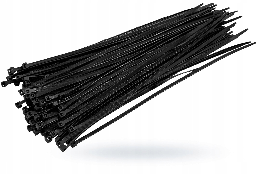 Opaski zaciskowe Bradas TS1136280B 3,6x280 mm 100 szt trytytki Uv czarne