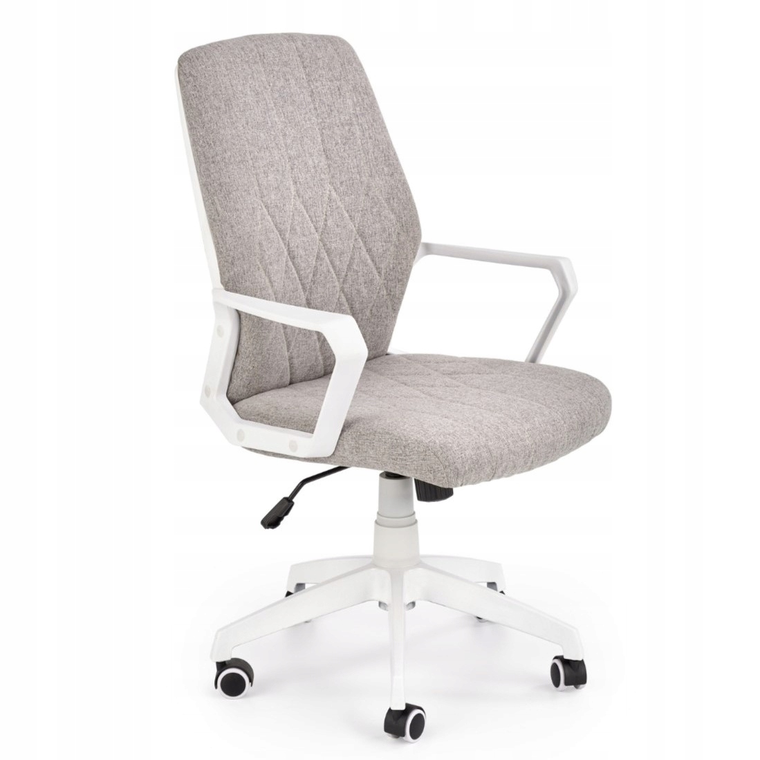 Fotel biurowy ergonomiczny krzesło obrotowe tapicerowane do biurka Spin 2