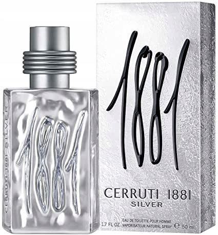 Cerruti 1881 Silver Woda Toaletowa dla Mężczyzn 50 ml Edt Oryginał