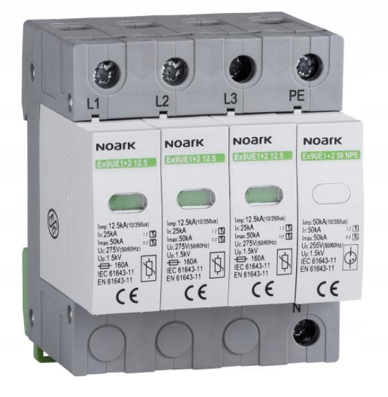 Omezovač přepětí chránič přepětí Ex9UE1+2 12.5 3PN 275V Noark