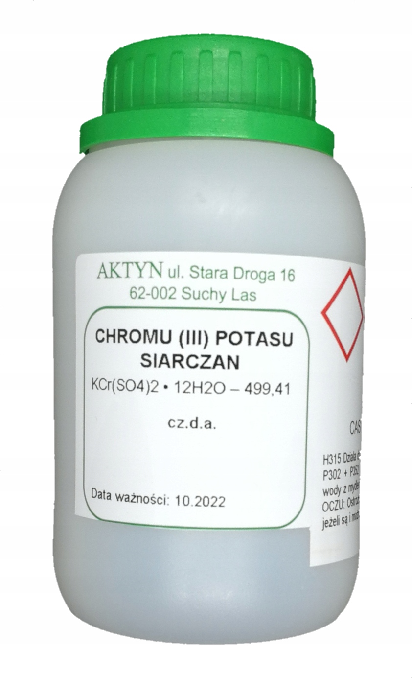 Siarczan Potasu Chromu (III)12hydrat cz.d.a. 500g.