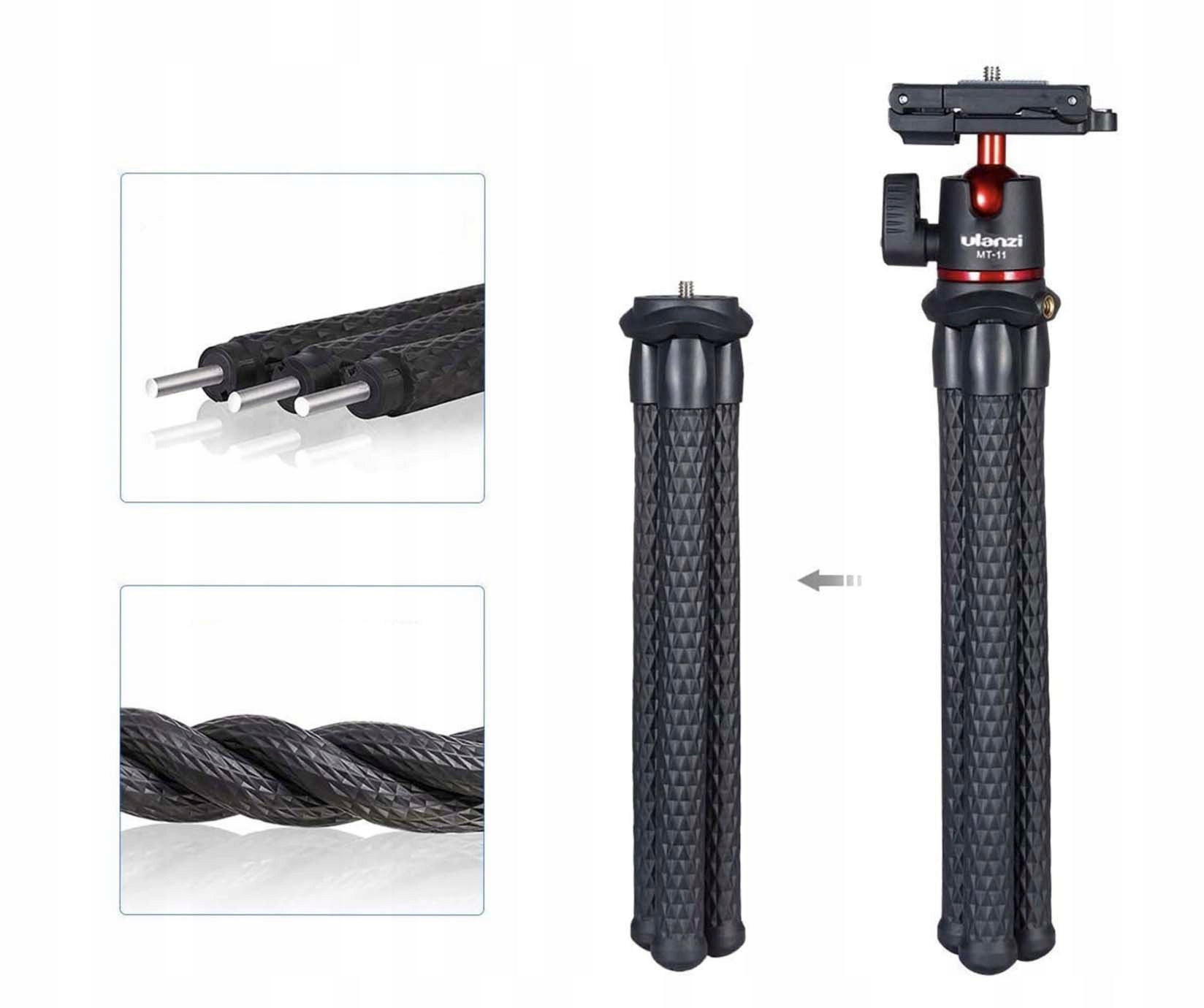 ULANZI GIĘTKI UCHWYT NA TELEFON ELASTYCZNY MOCNY STATYW TRIPOD SELFIE PILOT Rodzaj selfie stick