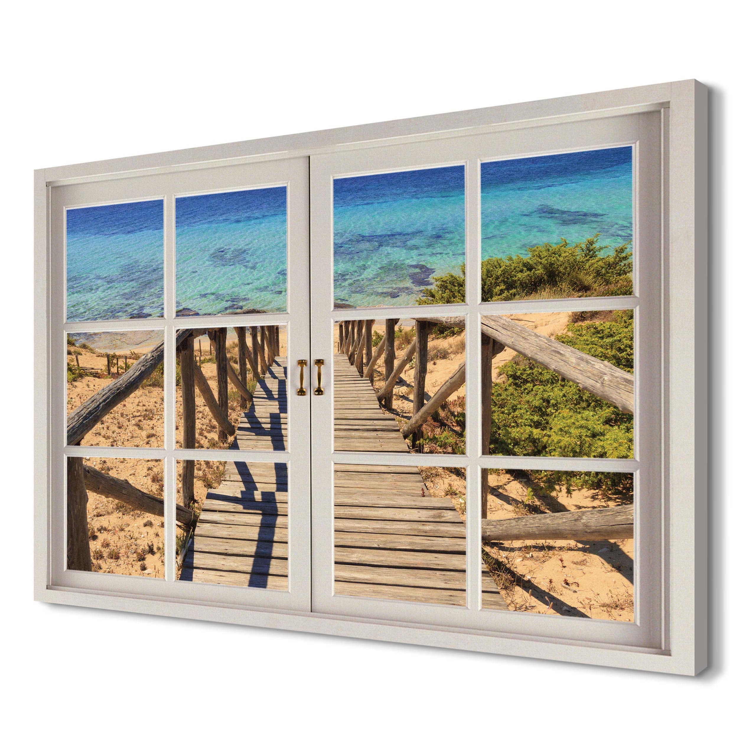 

Plaże Włochy do salonu 120x80 Foto-obraz canvas 3d