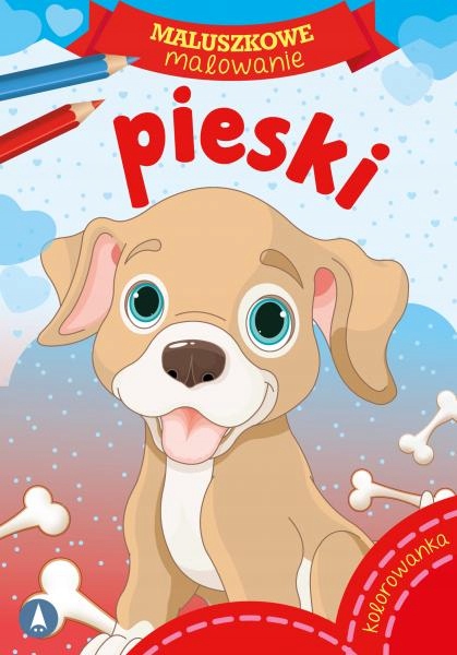 

Maluszkowe malowanie Pieski kolrowanka