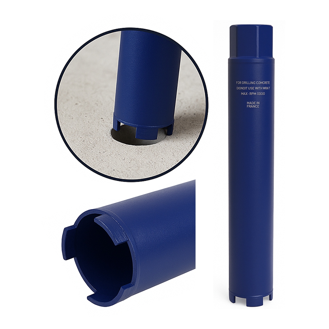 Vrták diamantový s vrtákem do betonu, korunka do betonu 52/450 mm 5/4"