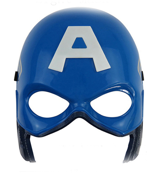 STRÓJ KAPITAN AMERYKA MIĘŚNIE MASKA 110/116 Rozmiar 110-120