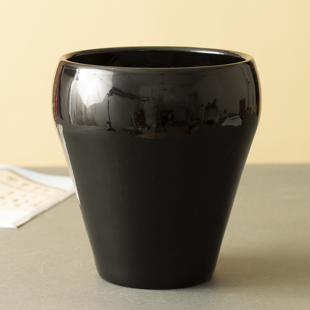 DONICZKA BELLA ceramiczna czarny połysk śr. 16cm Marka Skandi.pl