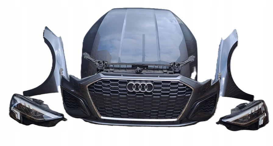 AUDI A3 8Y 20- MASKA ZDERZAK PAS BŁOTNIK FULL LED S-LINE LZ7S